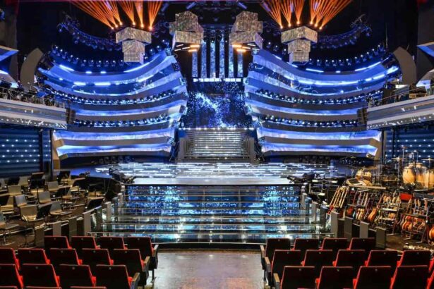 sanremo 2025 scenografia