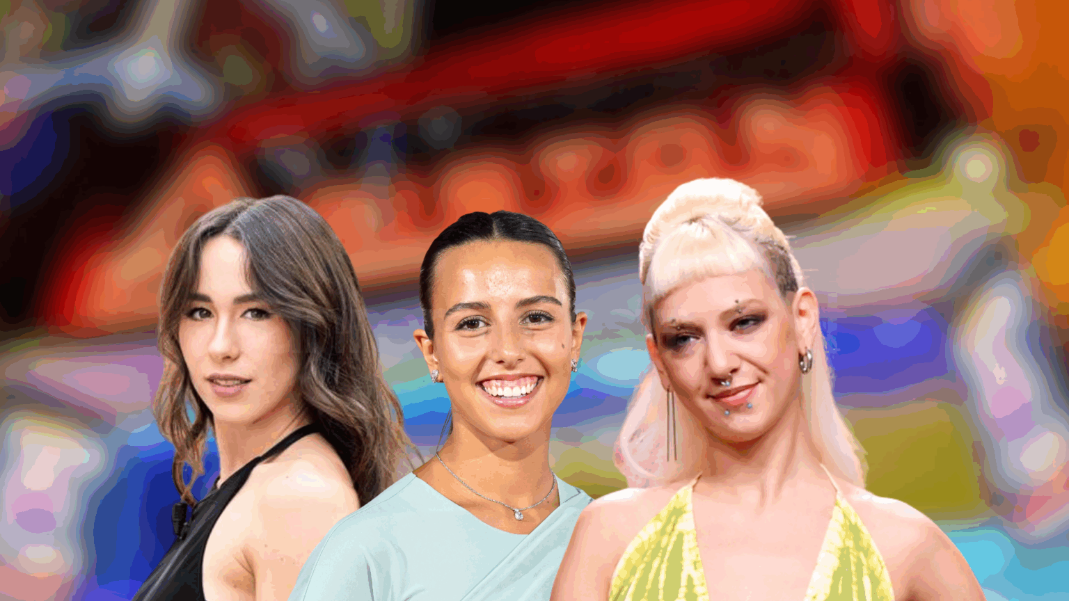 Aurora Ramazzotti, Jolanda Renga e Anna Lou Castoldi