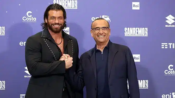 can yaman e carlo conti sanremo 2026