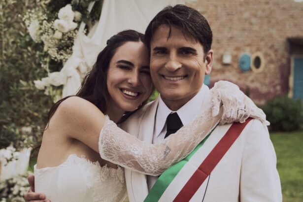 Federica Abbate sposa e Sal Da Vinci