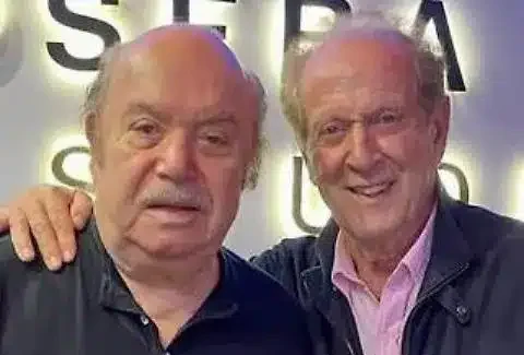 Lino Banfi e Memo Remigi
